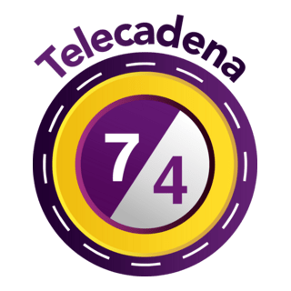 Telecadena 7/4 (2018-present) Logo PNG Vector
