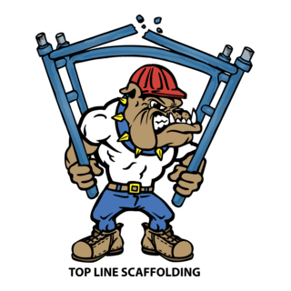 TOP LINE SCAFFOLDING Logo PNG Vector