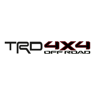 TRD 4x4 Off Road Logo PNG Vector