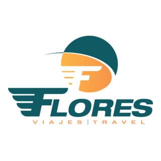 Viajes Flores Logo PNG Vector