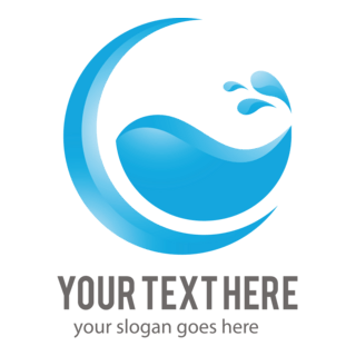 Water Logo PNG Vector