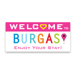 Welcome to Burgas Logo PNG Vector