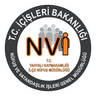 YAHYALI NÜFUS MÜDÜRLÜĞÜ Logo PNG Vector