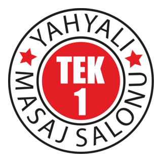 YAHYALI TEK 1 MASAJ SALONU Logo PNG Vector