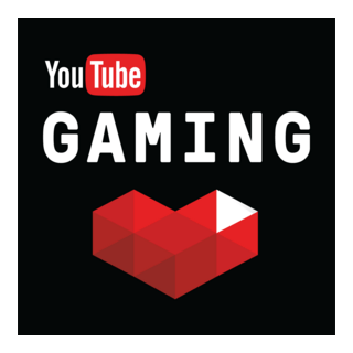 YouTube Gaming Logo PNG Vector