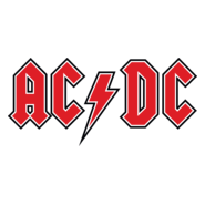 AC DC red Logo PNG Vector