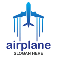 Air plane Logo PNG Vector