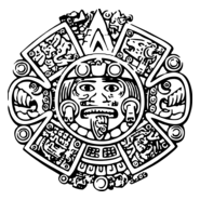 Calendario Azteca (cara) Logo PNG Vector