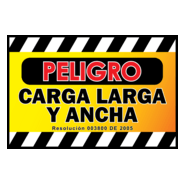 Carga larga y ancha Logo PNG Vector