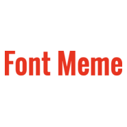Font Meme Logo PNG Vector