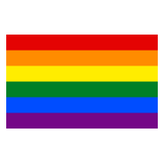 Gay Flag Logo PNG Vector