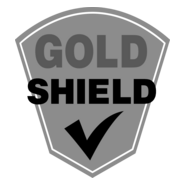 Gold Shield Logo PNG Vector