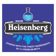 HEISENBERG BLUE Logo PNG Vector