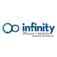 Infinity iPhone + Mobile Application Logo PNG Vector