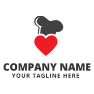 Love Cooking Logo PNG Vector