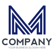M Letter Logo PNG Vector