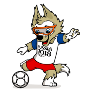 Mascote copa 2018 Logo PNG Vector