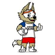 Mascote copa 2018 Logo PNG Vector