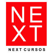 next cursos - red Logo PNG Vector