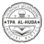 Stampel TPA Masjid Al-Huda Kalidadap Logo PNG Vector