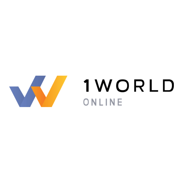 1World Online Logo PNG Vector