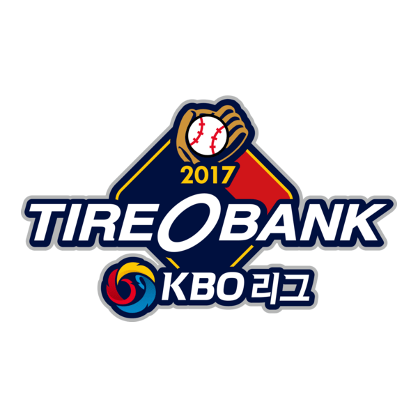 2017 Tireo Bank KBO League Emblem. Logo PNG Vector