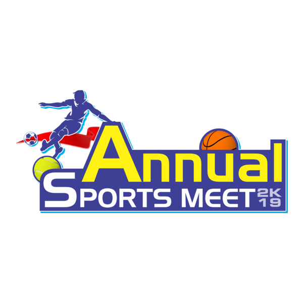 Annual Sports Meet 2k19 Logo PNG Vector