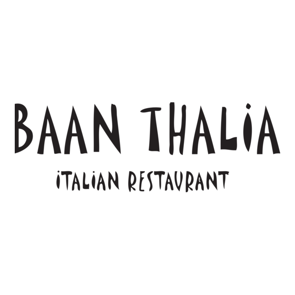 Baan Thalia Italian Restaurant Logo PNG Vector