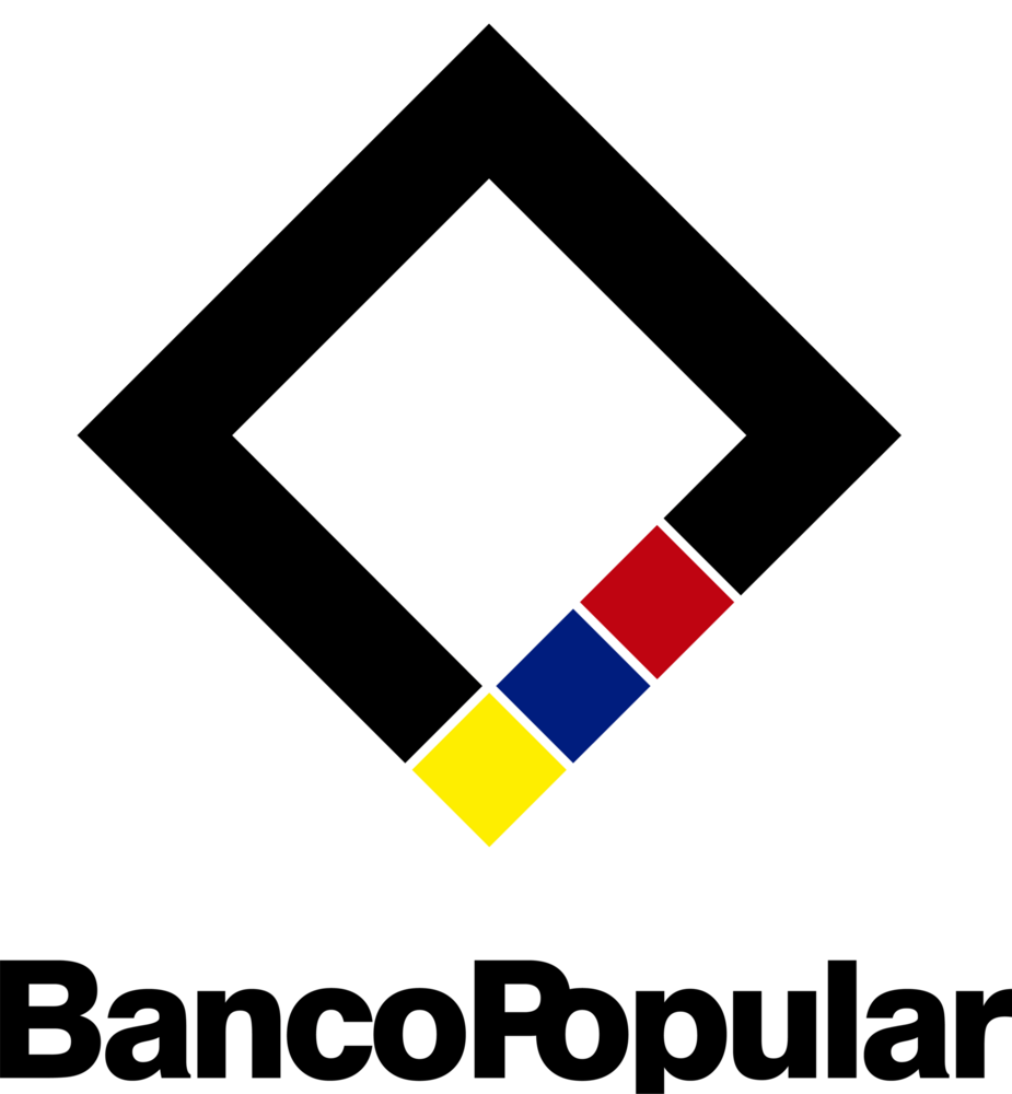 Banco Popular del Ecuador fondo blanco Logo PNG Vector