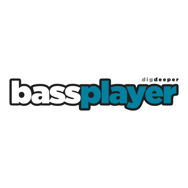 Bass Player Logo PNG Vector