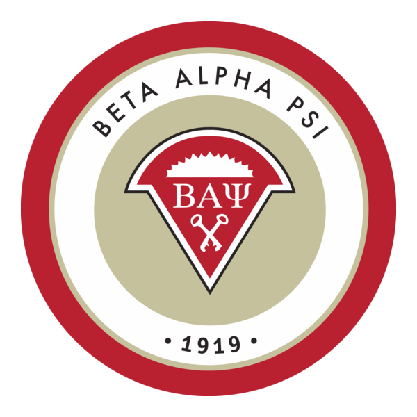 Beta Alpha Psi Fraternity Logo PNG Vector
