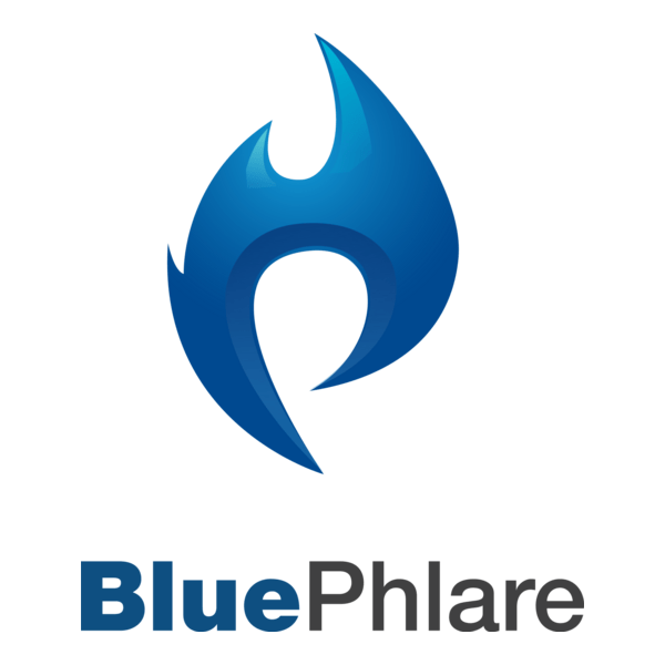 Blue Phlare Logo PNG Vector