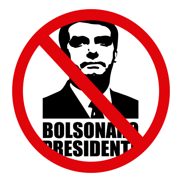 Bolsonaro Não-nunca-jamais Logo PNG Vector