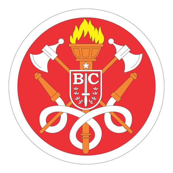 Bombeiro Profissional Civil Logo PNG Vector
