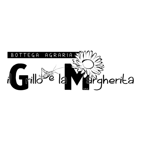 Bottega agraria il Grillo e la Margherita Logo PNG Vector