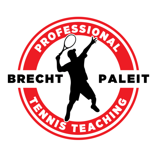 Brecht Paleit Tennis Teaching Logo PNG Vector