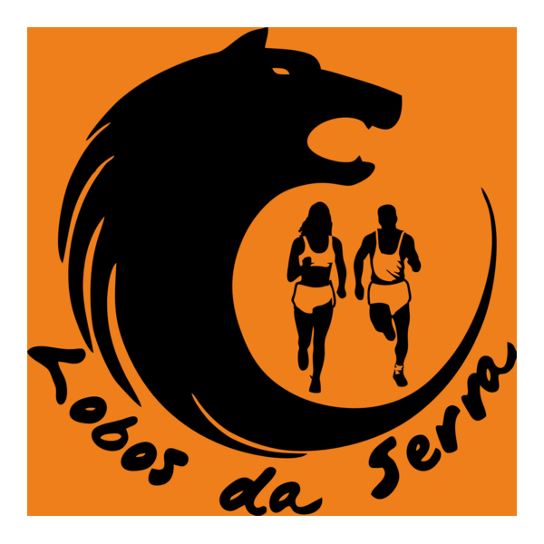 Clube de Corrida Lobos da Serra Logo PNG Vector