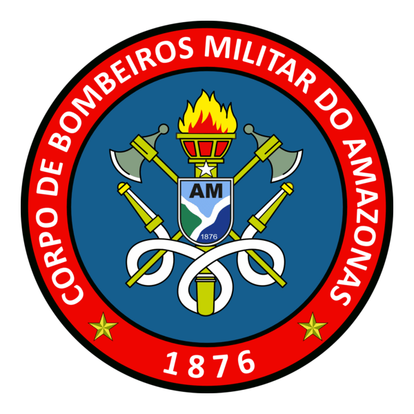 corpo de bombeiro do amazonas 1876 Logo PNG Vector