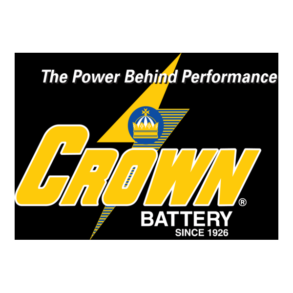 Crown Battery Logo PNG Vector