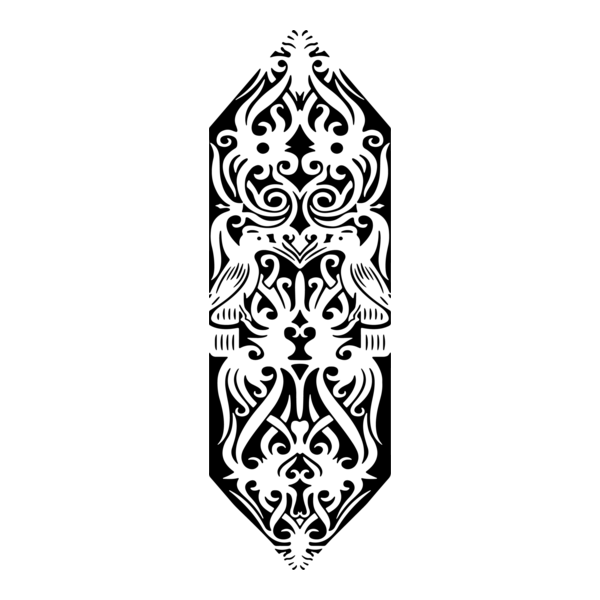 Dayak War Shield Logo PNG Vector
