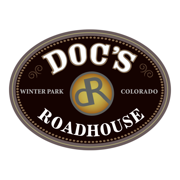 Doc’s Roadhouse at Winter Park Colorado Logo PNG Vector
