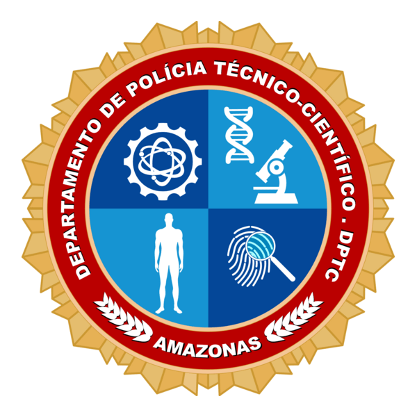 DPTC DEPARTAMENTO DE POLÍCIA TÉCICO CIENTÍFICO AM Logo PNG Vector
