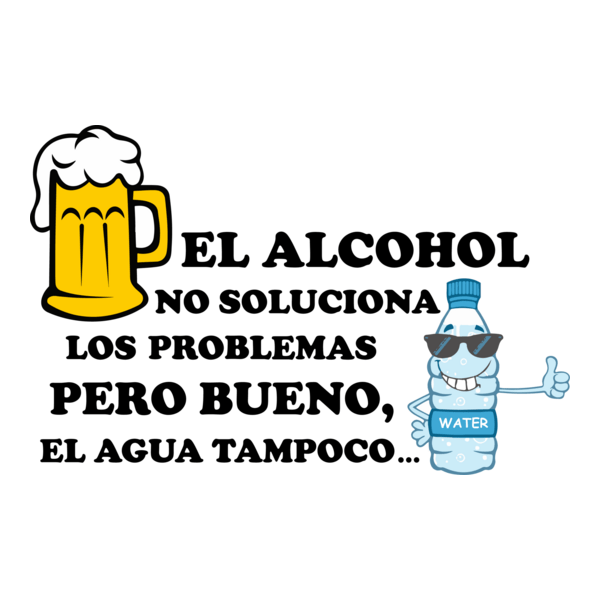 EL ALCOHOL Y EL AGUA Logo PNG Vector