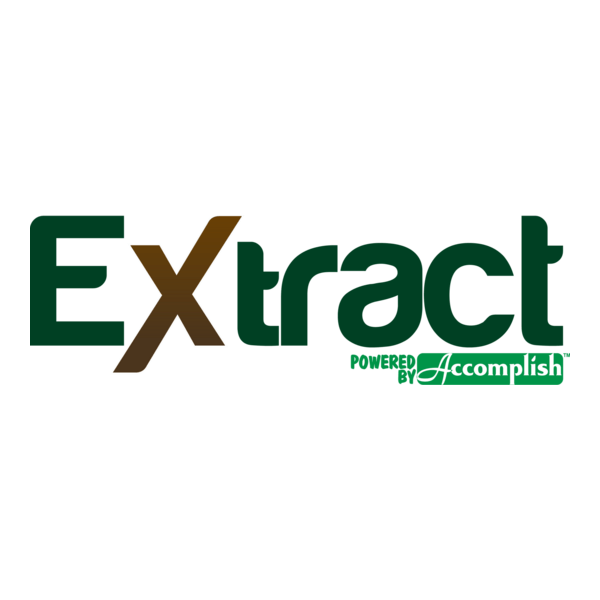 Extract Powered by Accomplish Logo PNG Vector