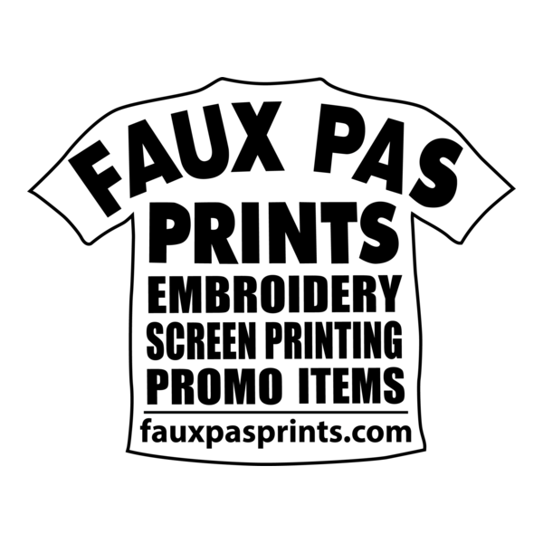 Faux Pas Prints Logo PNG Vector