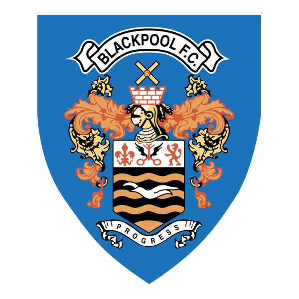 FC Blackpool Logo PNG Vector