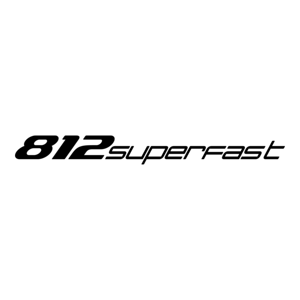 Ferrari 812 Superfast Logo PNG Vector