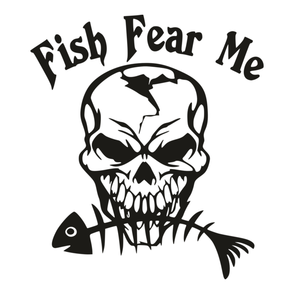 Fish Fear me Logo PNG Vector
