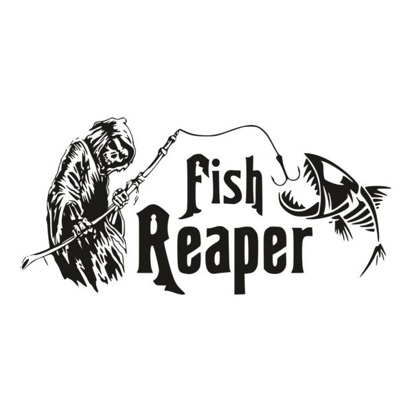 Fish Reaper Logo PNG Vector