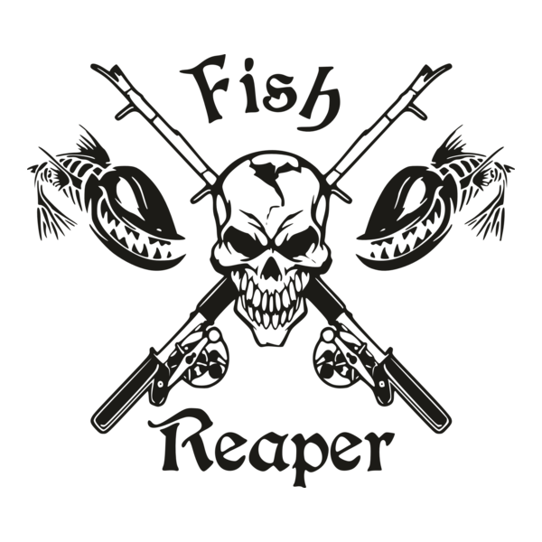 Fish Reaper Logo PNG Vector